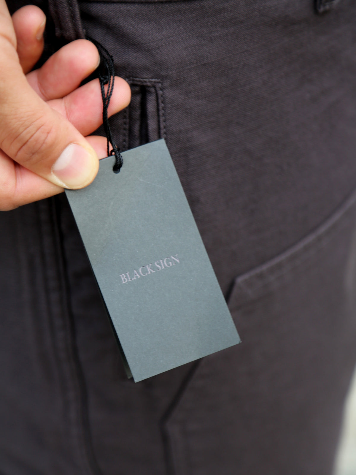 Black Sign Military Back Satin Combat Trousers – Mud Brown (BSSP-25510)