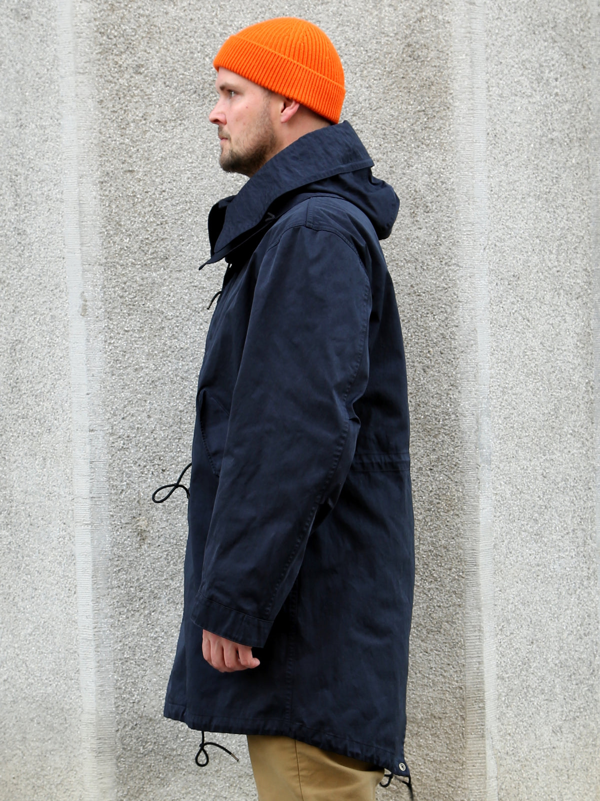 Ten C  Parka 13oz OJJ - Dark Navy