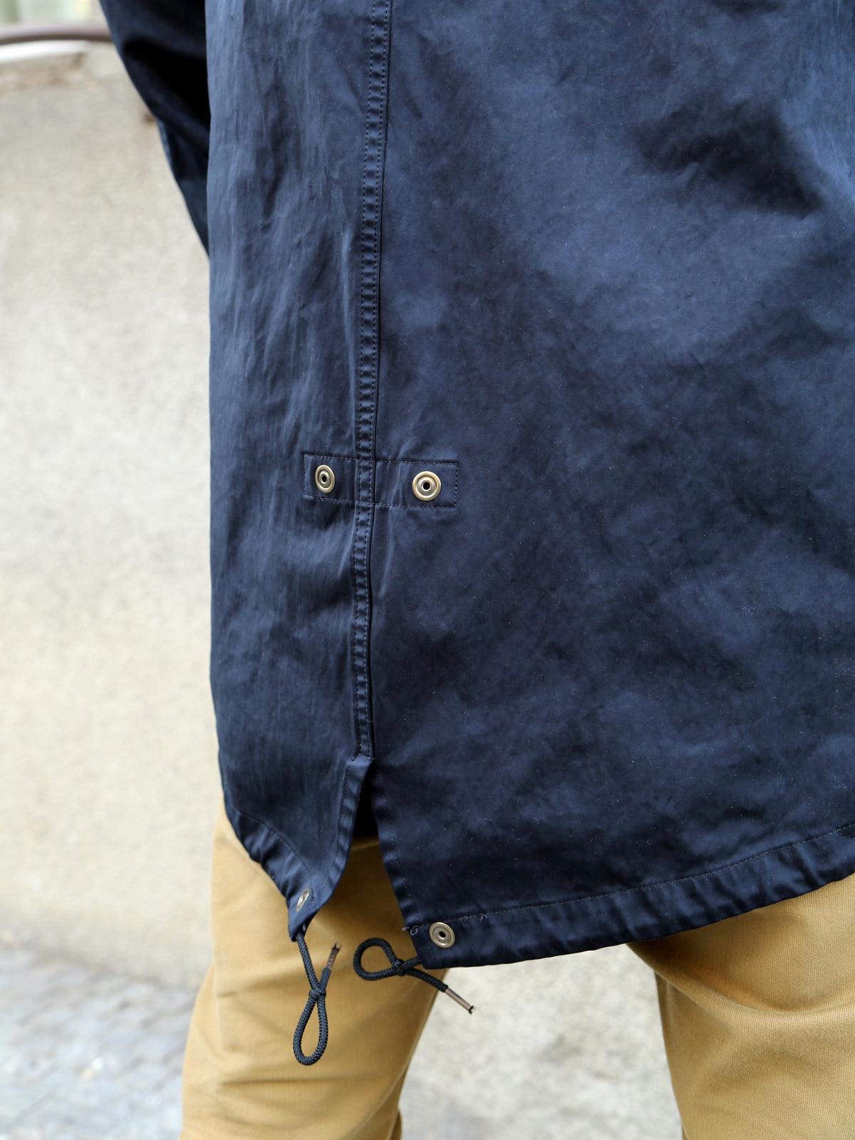 Ten C  Parka 13oz OJJ - Dark Navy