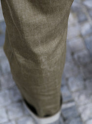 Indigofera Kirk Pants Desert Moss Green Selvedge (71-86-99)