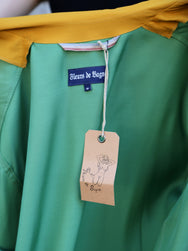 Fleurs de Bagne La Chemise Hawaine “Bowling Shirt” – Green/Mustard
