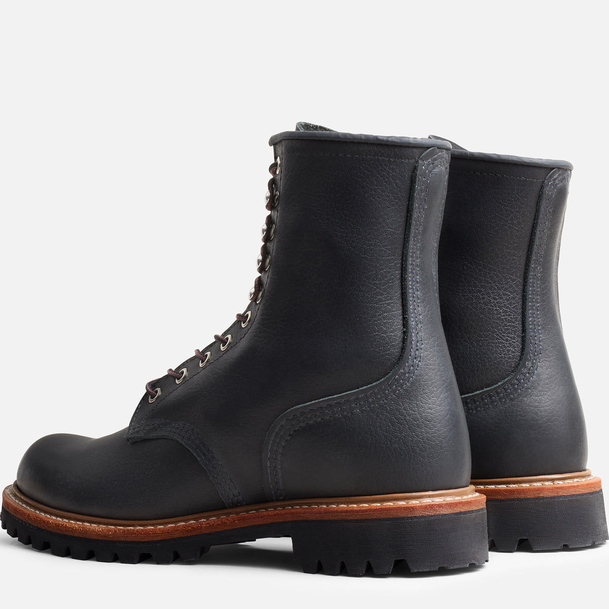 Red Wing Heritage 8-Inch Logger 4501 - Black Oil Slick