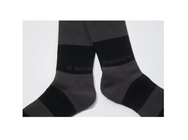 The Real McCOY's Buco Striped Action Socks Grey/black (BA23105)