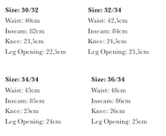 Indigofera Kirk Pants Desert Moss Green Selvedge (71-86-99)