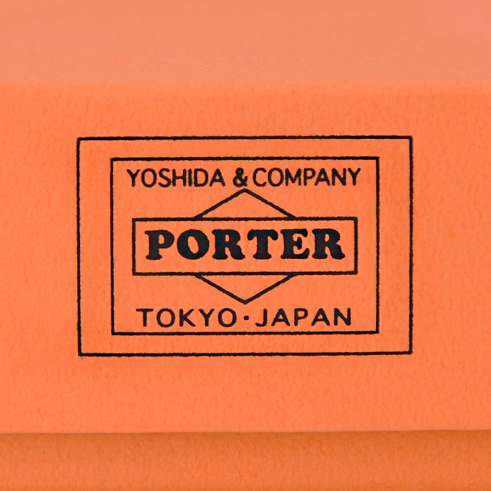 Porter - Yoshida & Co. Glaze Zip Coin Case - Black (381-03048)