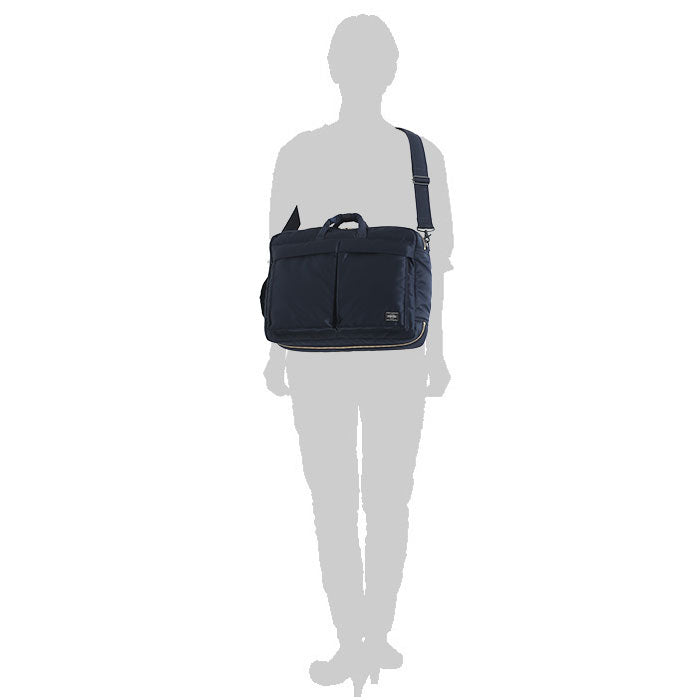 Porter - Yoshida & Co. Tanker Tanker 3way Briefcase - Black (622-79308-10)