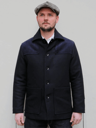 Fleurs de Bagne Caban “St.Martin de Ré” – Navy