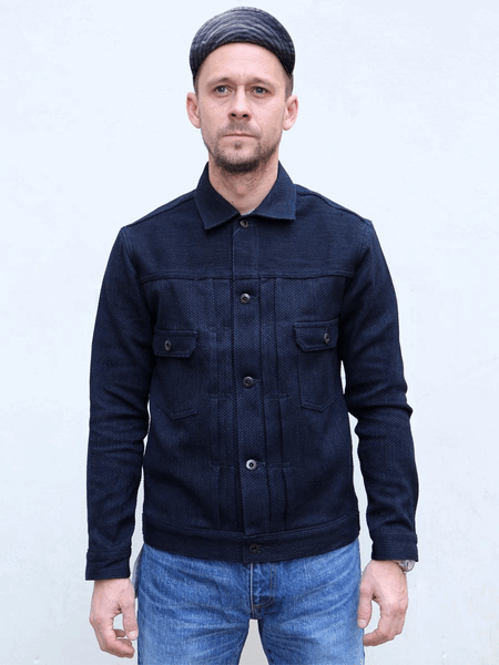 Japan Blue Jeans JBGJ1005 Sashiko Jacket - Indigo