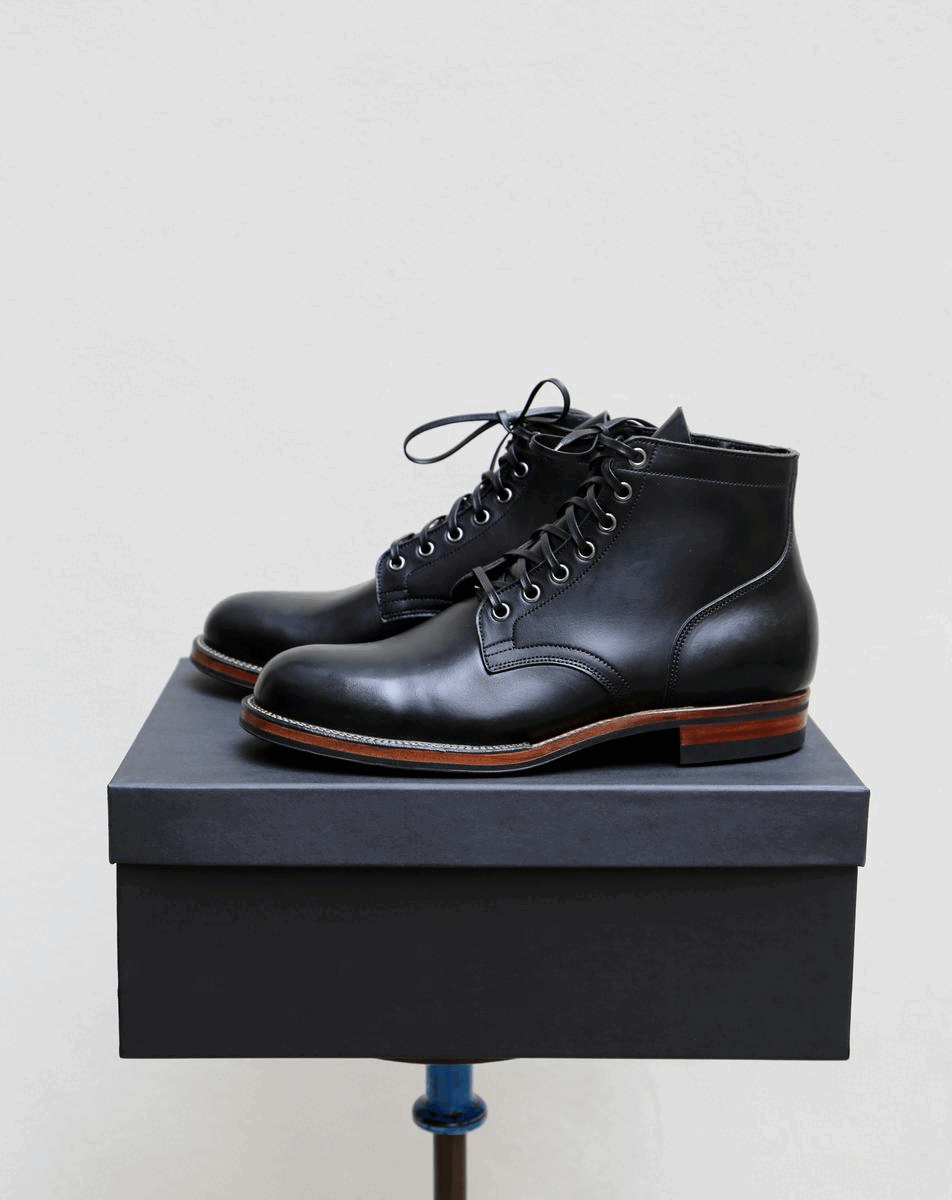Viberg Service Boot 2030 Unlined - Black Chromexcel