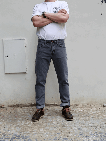 Nudie Jeans 114336 Steady Eddie II Mountain Grey