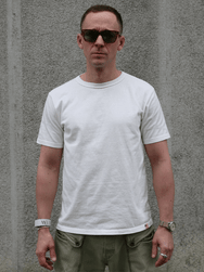 Studio d'Artisan USA Cotton T-shirt – White (9912W)