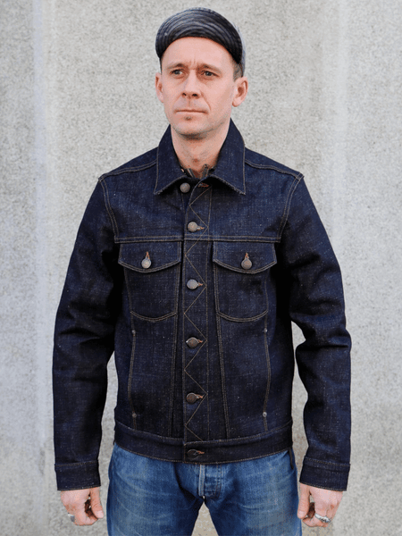 Freenote Cloth CD-1 Classic Jacket – 17oz Blue Slub Denim (M0004301-17OZ)