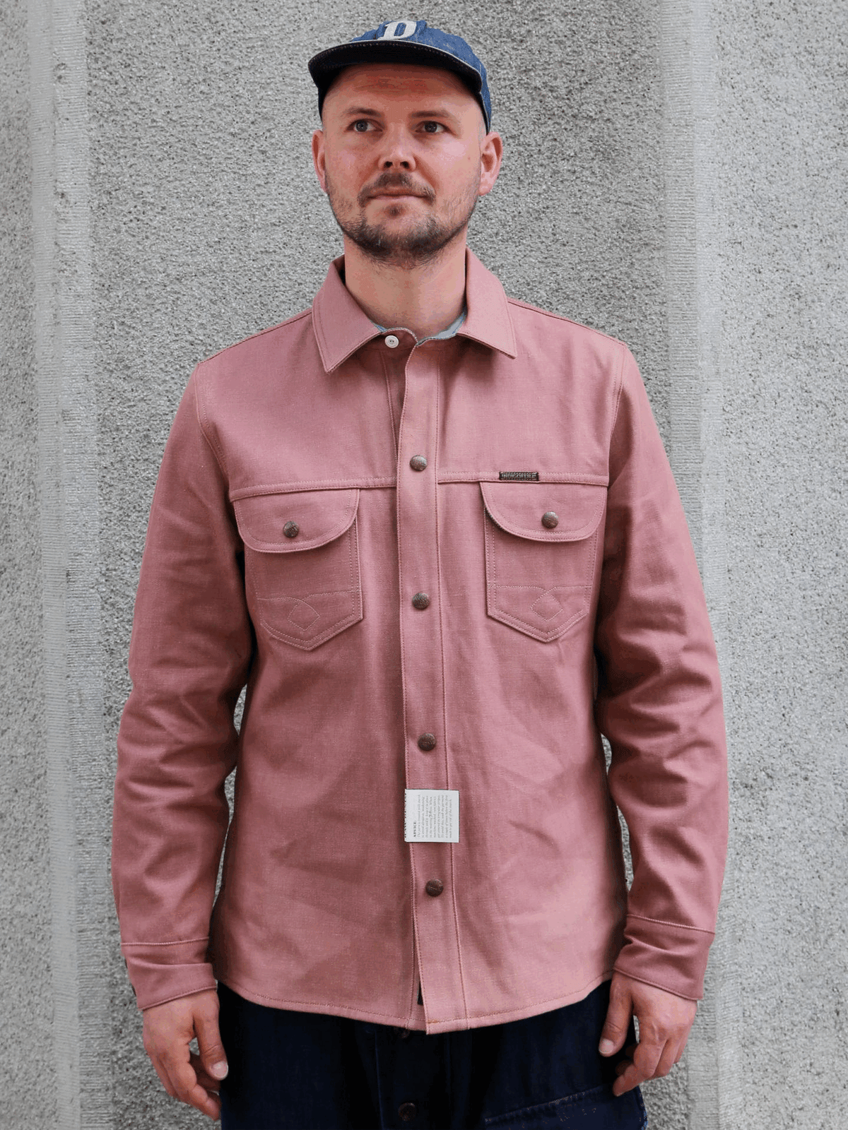 Indigofera Copeland Shirt – Pink Denim 13.5oz (6670-463-99)
