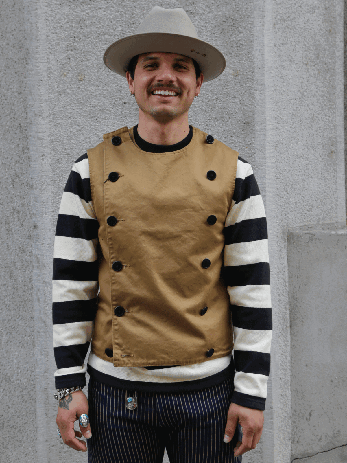 Black Sign Duality Swindler Vest – Soldier Green x Field Beige (BSSV-24201)