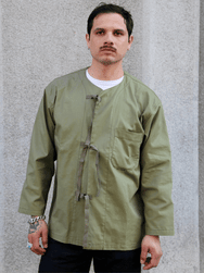 The Real McCoy's USN Medical Department Sleeping Shirt – Olive (MS25008)