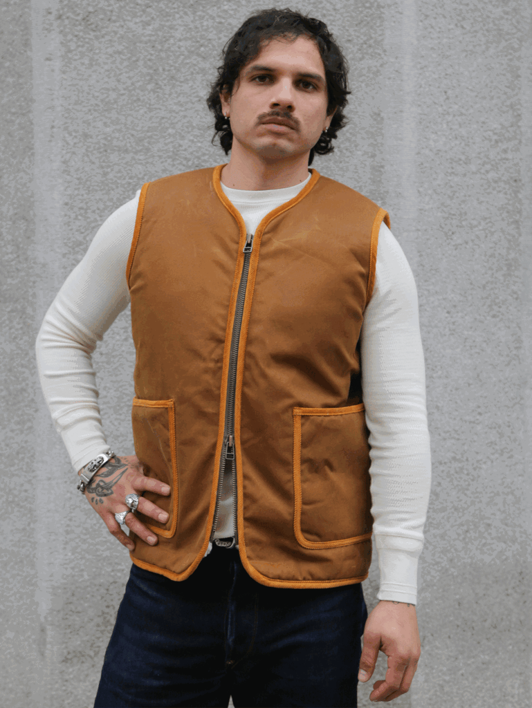 Fleurs de Bagne Gilet Discipline – Gold Wax Halley Stevenson