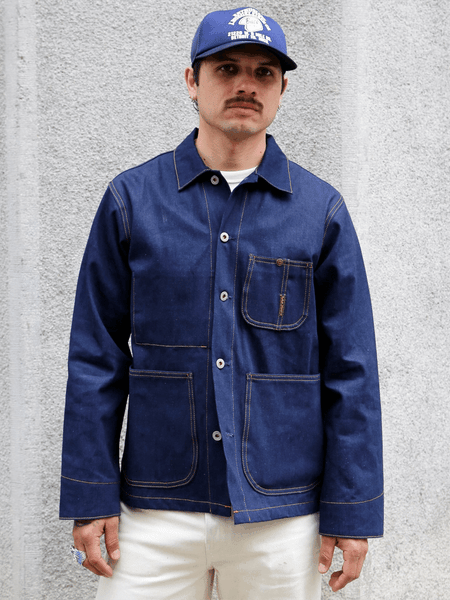 Nudie Jeans Howie Painter Denim Jacket – Dark Blue (160955)