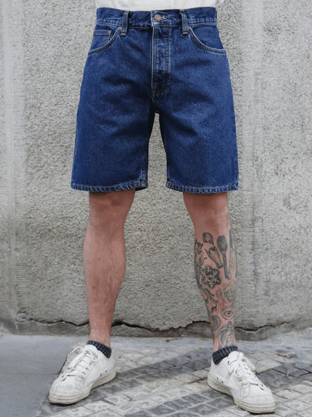 Nudie Jeans Seth Denim Shorts Morning Soul – Dark Blue (114865)