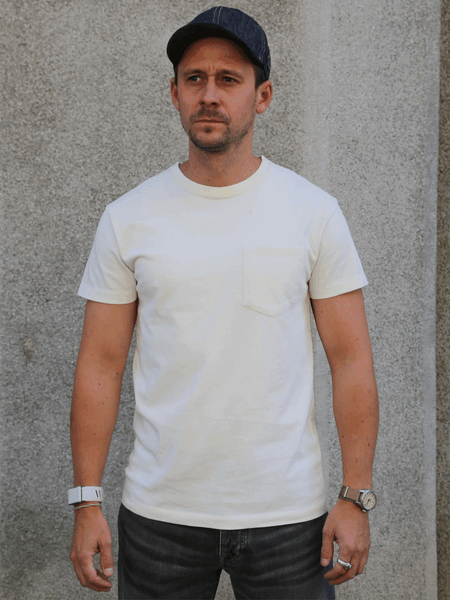 Indigofera Wilson T-Shirt – Cocatoo White (2301-155-10)