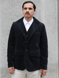 Hansen Garments Vincent Classic Four Button Blazer – Dusty Black (30-35-2)