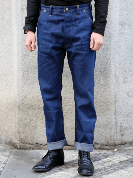 Blue Blanket Loose Workpants – Indigo (P33 TR81)