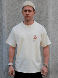 Nudie Jeans Koffe Fails T-Shirt – Ecru (131965)