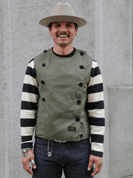 Black Sign Duality Swindler Vest – Soldier Green x Field Beige (BSSV-24201)