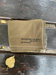 The Real McCoy’s Knitted Neckerchief – Olive (MA25007)