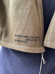The Real McCoy’s Knitted Neckerchief – Olive (MA25007)