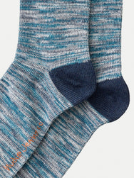 Nudie Jeans Rasmusson / Multi Yarn Socks - Blue (180854)