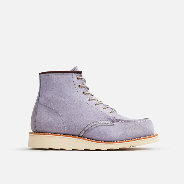 Red Wing 3300 6'' Moc Toe Dusty Lavender Abilene