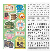 Traveler’s Notebook Customize Sticker Set – 2026 Diary