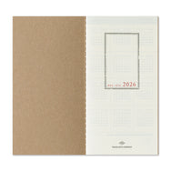 Traveler’s Notebook Weekly + Memo Refill 2026 – Regular Size