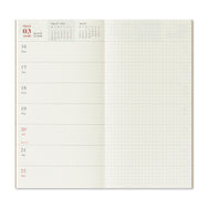 Traveler’s Notebook Weekly + Memo Refill 2026 – Regular Size