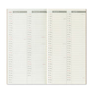 Traveler’s Notebook Weekly Vertical Refill 2026 – Regular Size