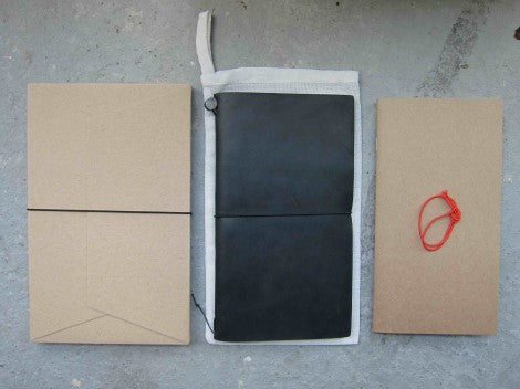 Midori Traveler's Notebook Black