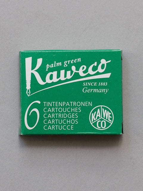 Kaweco Premium Ink Cartridges Palm Green