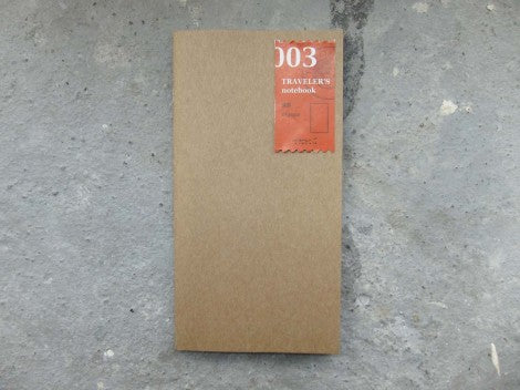 Midori 003 - Blank Paper