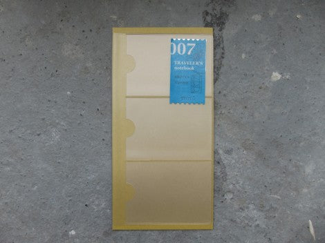 Midori 007 - Cardfile