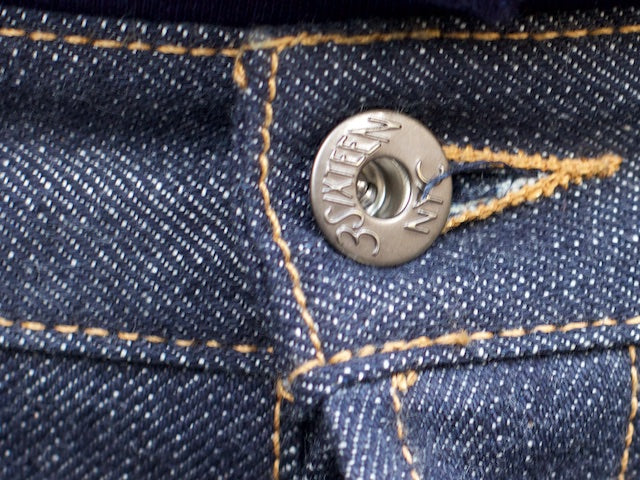 3sixteen SL-100xk unsaforized denim