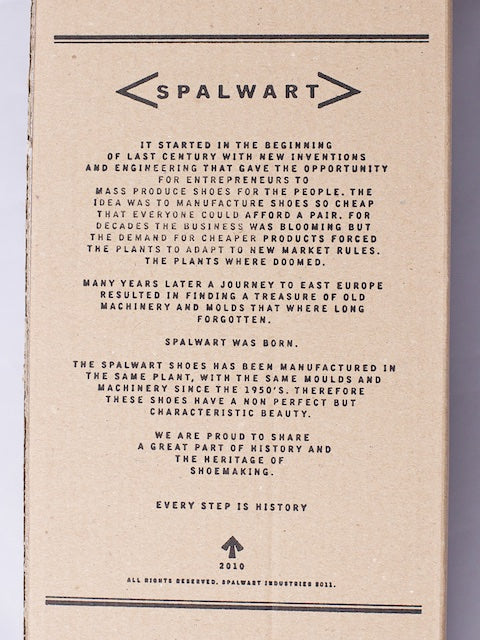 Spalwart Special 1956 Ecru Low
