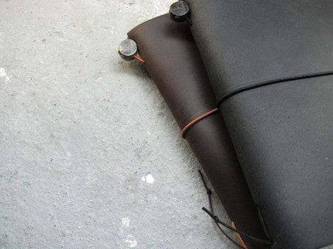 Midori Notebook Passport Size Black