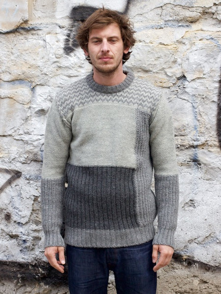 Barbour x White Mountaneering Finhara Crew Neck Charcoal