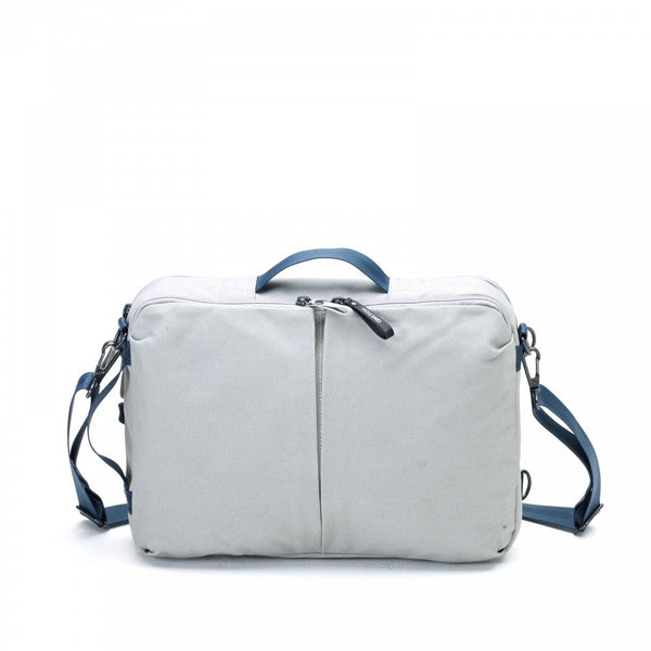 Qwstion Bags Simple Office Organic Light Grey