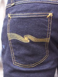 Nudie jeans Skinny Lin Dry Deep Orange