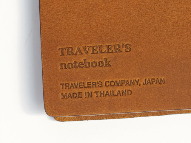 Traveler's Company Traveler's Notebook Camel