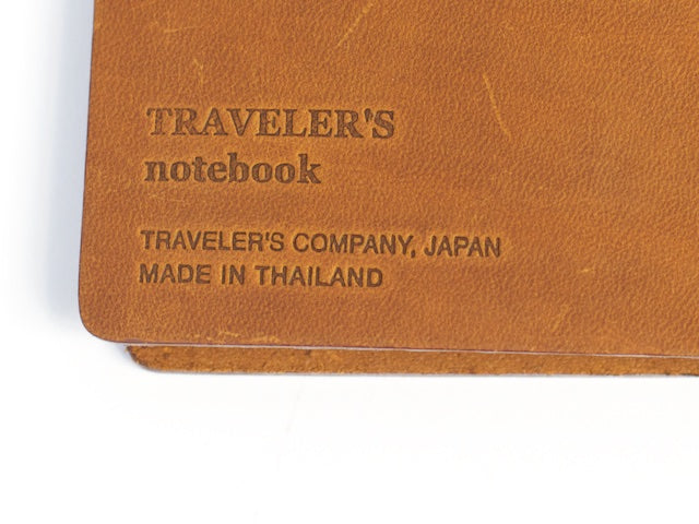 Traveler's Company Traveler's Notebook Camel Passport Size