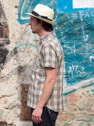 3sixteen SS Workshirt Mocktwist Grey