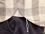 3sixteen SS Workshirt Mocktwist Grey