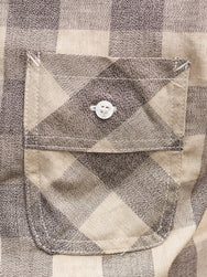 3sixteen SS Workshirt Mocktwist Grey